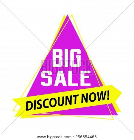 Special Big Sale Label. Vactor Illustration Design
