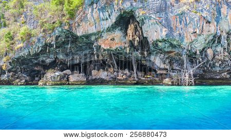 Viking Cave At Phi Phi Island, Thailand