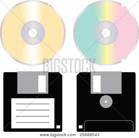 Vektorové CD a diskety