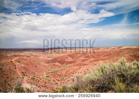 Pintado Point In Petrified Forest National Park, Arizona