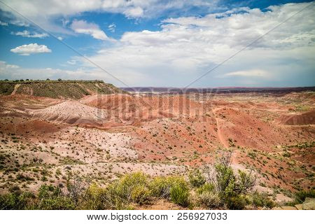 Pintado Point In Petrified Forest National Park, Arizona