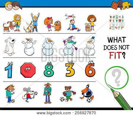 Find Incorrect Picture In A Row Educational Game