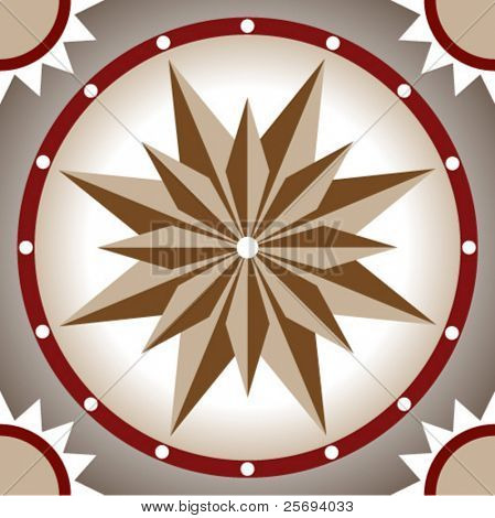 Vector ceramic tiles with seamless pattern 5