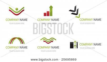 набор логотипов