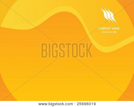 оранжевый презентации фон