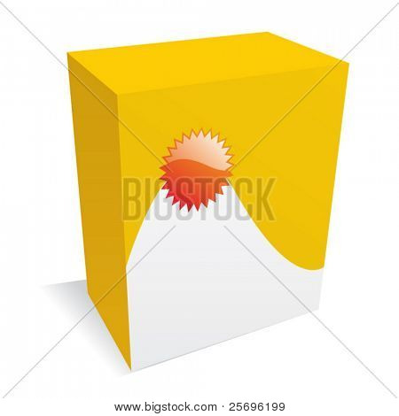 желтый программного обеспечения окно