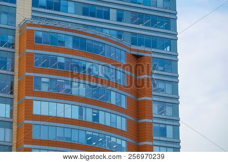 Moscow, Russia - September, 4, 2018: Multistorey hose in Moscow^ Russia