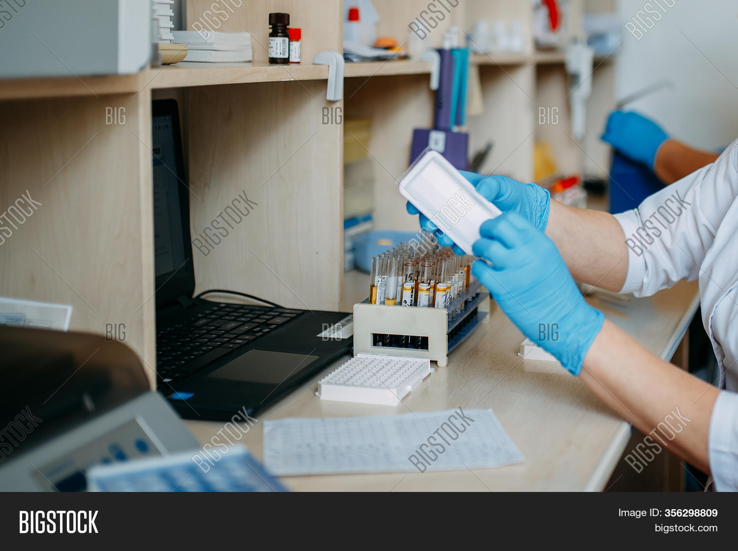 Blood Test Process Image & Photo (Free Trial) Bigstock