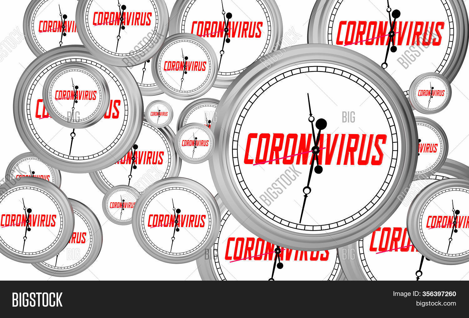 Coronavirus Clocks Image & Photo (Free Trial) Bigstock