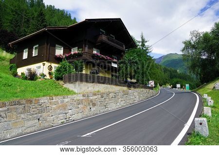 Summer landscape of Heiligenblut village in Austria, Europe