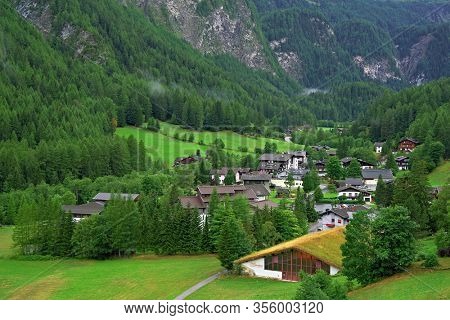 Summer landscape of Heiligenblut village in Austria, Europe