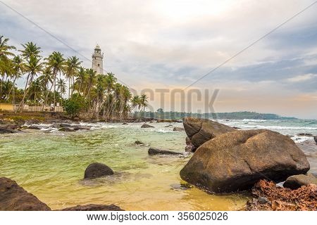 View At Southern Point Of Sri Lanka - Dondra Head Lighthouse