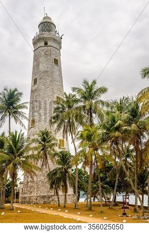 View At The Dondra Head Lighthouse At Southern Point - Sri Lanka