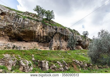 Gey Ben Hinnom Park - Called In The Holy Books As The Blazing Inferno In Jerusalem City In Israel