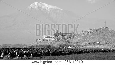 Ararat Plaine Armenia 09 15 19: Khor Virap Monastery Was Host To A Theological Seminary And Was The 