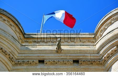 Paris France 09 23 2019: The Chateau De Vincennes Is A Massive 14th And 17th Century French Royal Fo