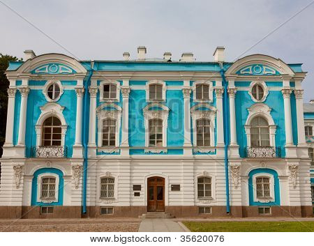 Smolny Cathedral in St. Petersburg