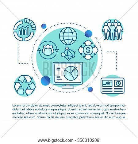 Corporate Policy Concept Illustration. Article, Brochure, Magazine Page. Business Analytics. Hr Mana