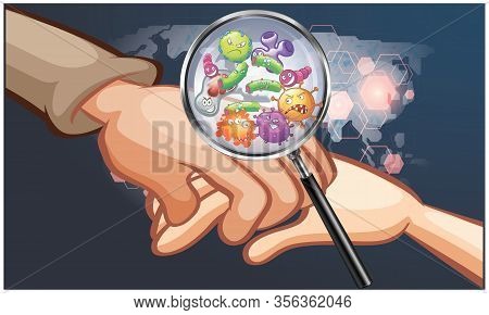 No Handshake In Any Infection To Avoid Germs Sharing