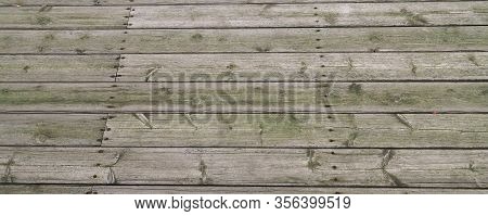 Wide Brown Wood Texture Background