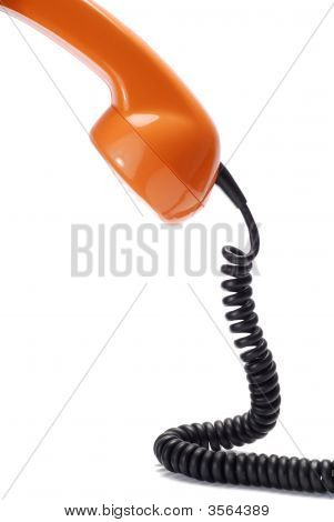 Telefonhörer mit Kabel
