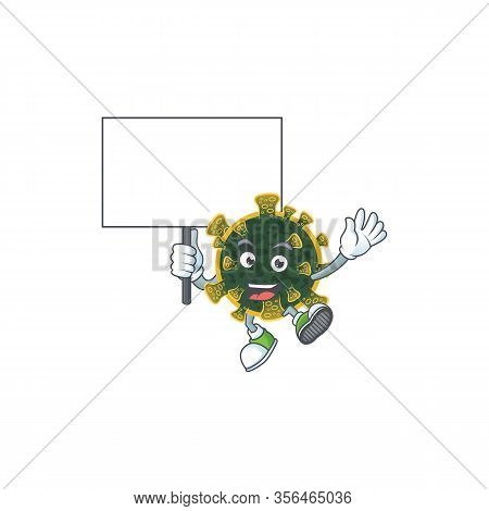 Sweet New Coronavirus Cartoon Character Bring A Board