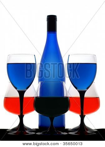 stilleben vin