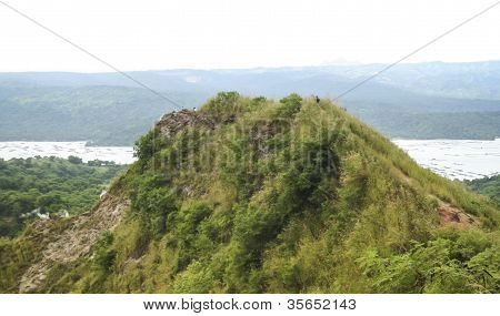 Vulcano Taal Crater Lake Tagaytay Filippine