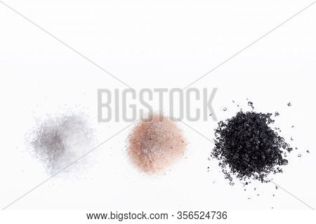 Sea Salt, Pink And Black - Variety Of Salts