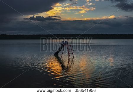 Sunset On The Lake