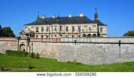 Podgoretsky Ukraine 09 14 17: Podgoretsky Castle Is A Well-preserved Renaissance Palace Surrounded B