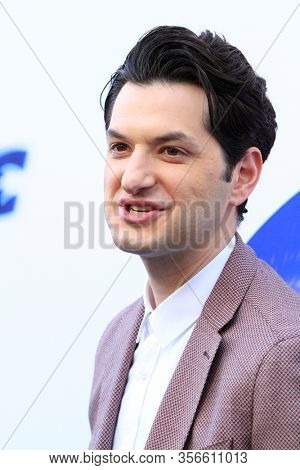 LOS ANGELES - JAN 25:  Ben Schwartz at the Sonic The Hedgehog Family Day Event at the Paramount Theatre on January 25, 2020 in Los Angeles, CA