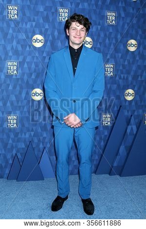 LOS ANGELES - JAN 8:  Brett Dier at the ABC TCA Winter Press Tour at the Langham Hotel on January 8, 2020 in Pasadena, CA