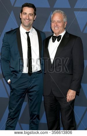 LOS ANGELES - OCT 27:  David Hoberman, Todd Lieberman at the Governors Awards at the Dolby Theater on October 27, 2019 in Los Angeles, CA