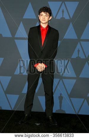 LOS ANGELES - OCT 27:  Noah Jupe at the Governors Awards at the Dolby Theater on October 27, 2019 in Los Angeles, CA