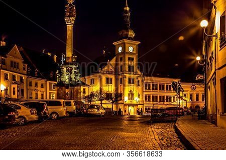 Night Historical Town Loket