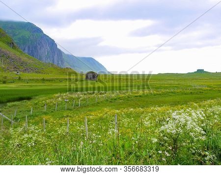 The Eggum Site With The Old Ww2 Radar Installation Known As 