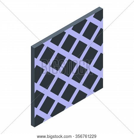 Mozaic Tile Icon. Isometric Of Mozaic Tile Vector Icon For Web Design Isolated On White Background