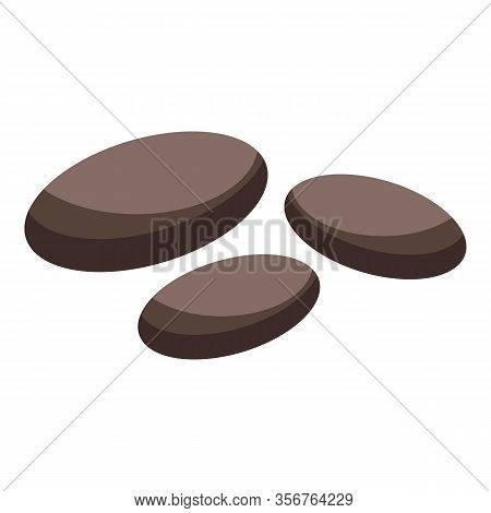 Soursop Seeds Icon. Isometric Of Soursop Seeds Vector Icon For Web Design Isolated On White Backgrou