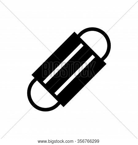Face Masker Icon Vector Template Design Trendy
