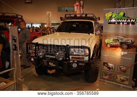 Pasay, Ph - Nov 27: Toyota Land Crusier At Manila Auto Salon On November 27, 2011 In Smx Convention 