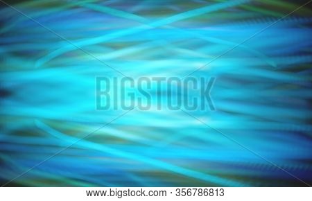 Blurred Abstract Bokeh Background Of City Lights At Night