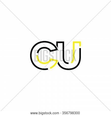 Letter Cu Logo Icon Design Template Elements