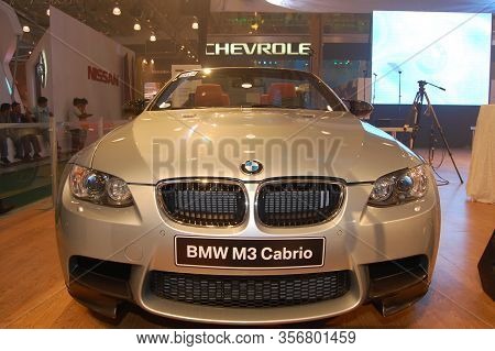 Pasay, Ph - Aug. 19: Bmw M3 Cabrio At 3rd Philippine International Motor Show On August 19, 2010 In 