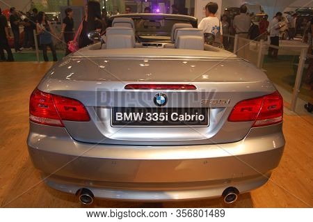 Pasay, Ph - Aug. 19: Bmw 335i Cabrio At 3rd Philippine International Motor Show On August 19, 2010 I