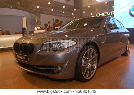 Pasay, Ph - Aug. 19: Bmw 523i At 3rd Philippine International Motor Show On August 19, 2010 In World