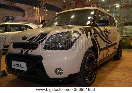 Pasay, Ph - Aug. 19: Kia Soul At 3rd Philippine International Motor Show On August 19, 2010 In World