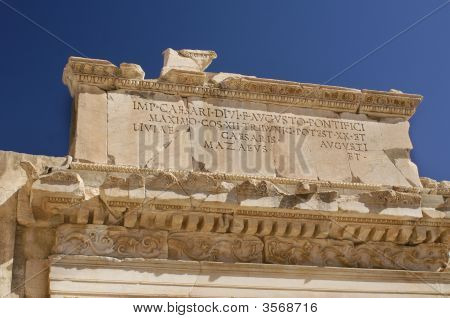 Inscription d'Ephèse