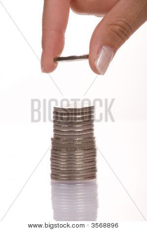Stacking Coins