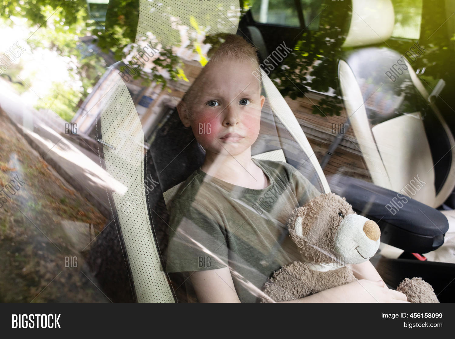 Child Locked Car. Image & Photo (Free Trial) Bigstock